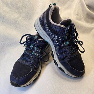Asics Gel Venture 7‎ Running Athletic Shoes Navy Blue Women's Size 7.5